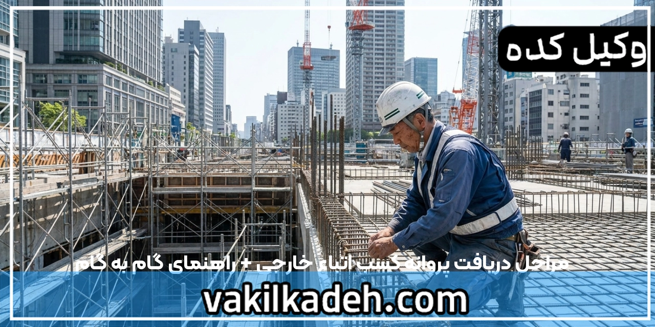 مراحل دریافت پروانه کسب اتباع خارجی + راهنمای گام به گام