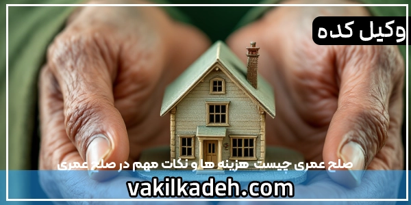 صلح عمری چیست | هزینه ها و نکات مهم در صلح عمری