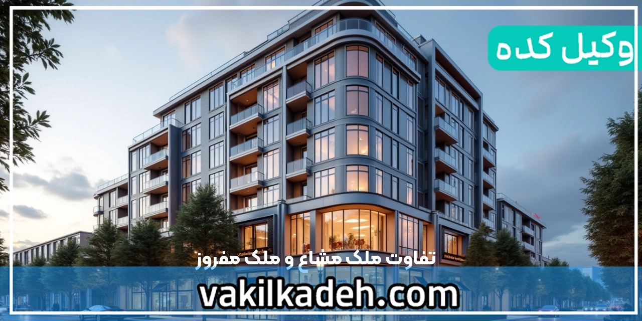 تفاوت ملک مشاع و ملک مفروز