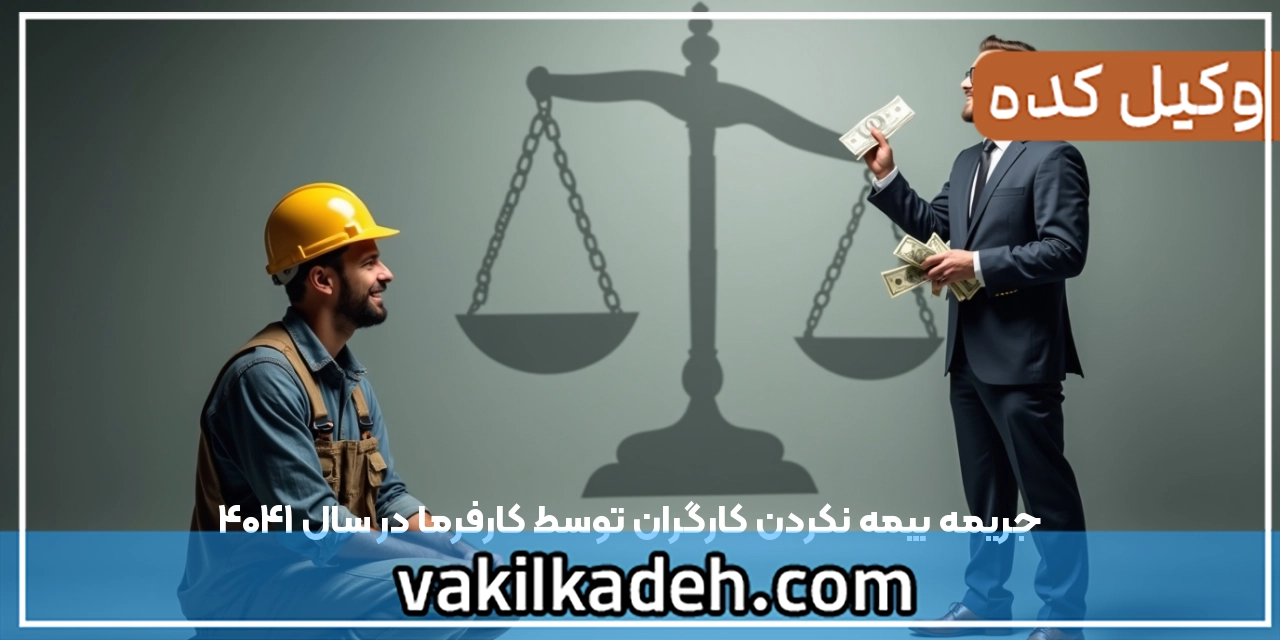 جریمه بیمه نکردن کارگران توسط کارفرما در سال 1404
